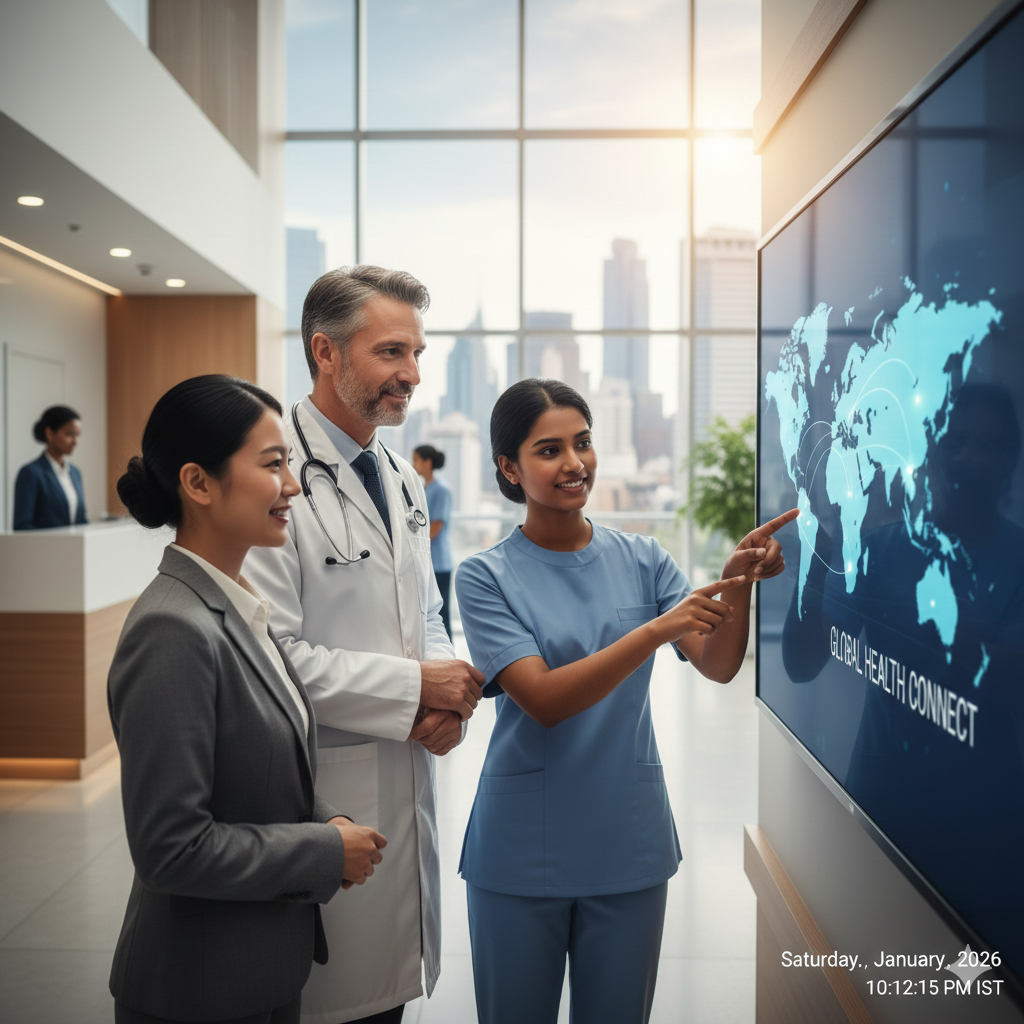 Medical professionals providing healthcare